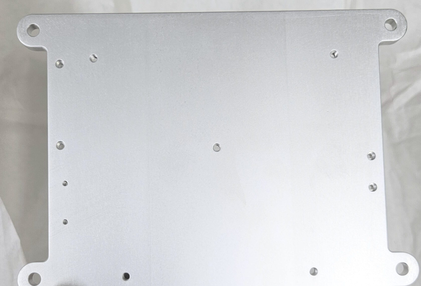 Satellite CNC Part with ChromitAl Technical Coating - External Surface