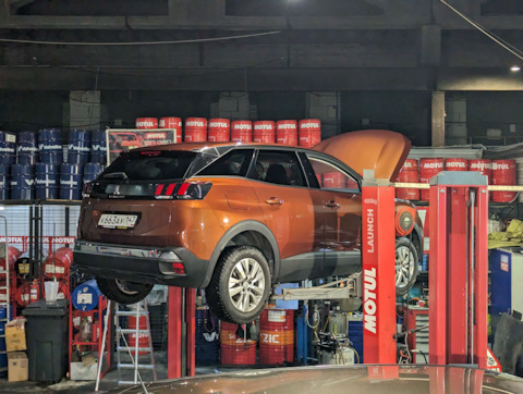 Установка Motul Evo для замены масла