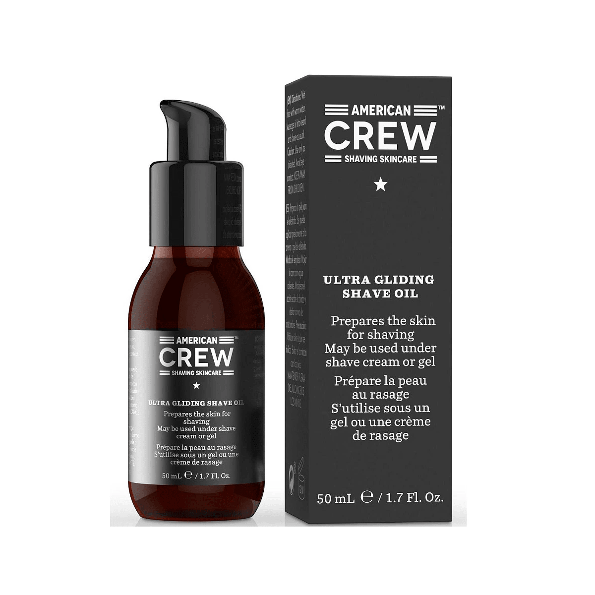 American crew lubricating shave oil масло для бритья 50 мл