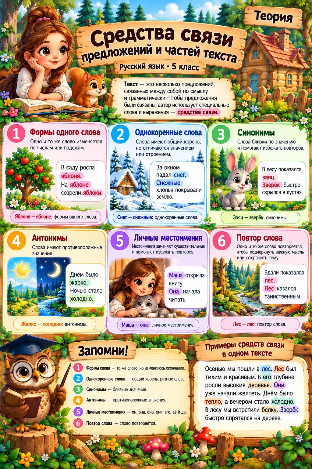 Яркий конспект урока