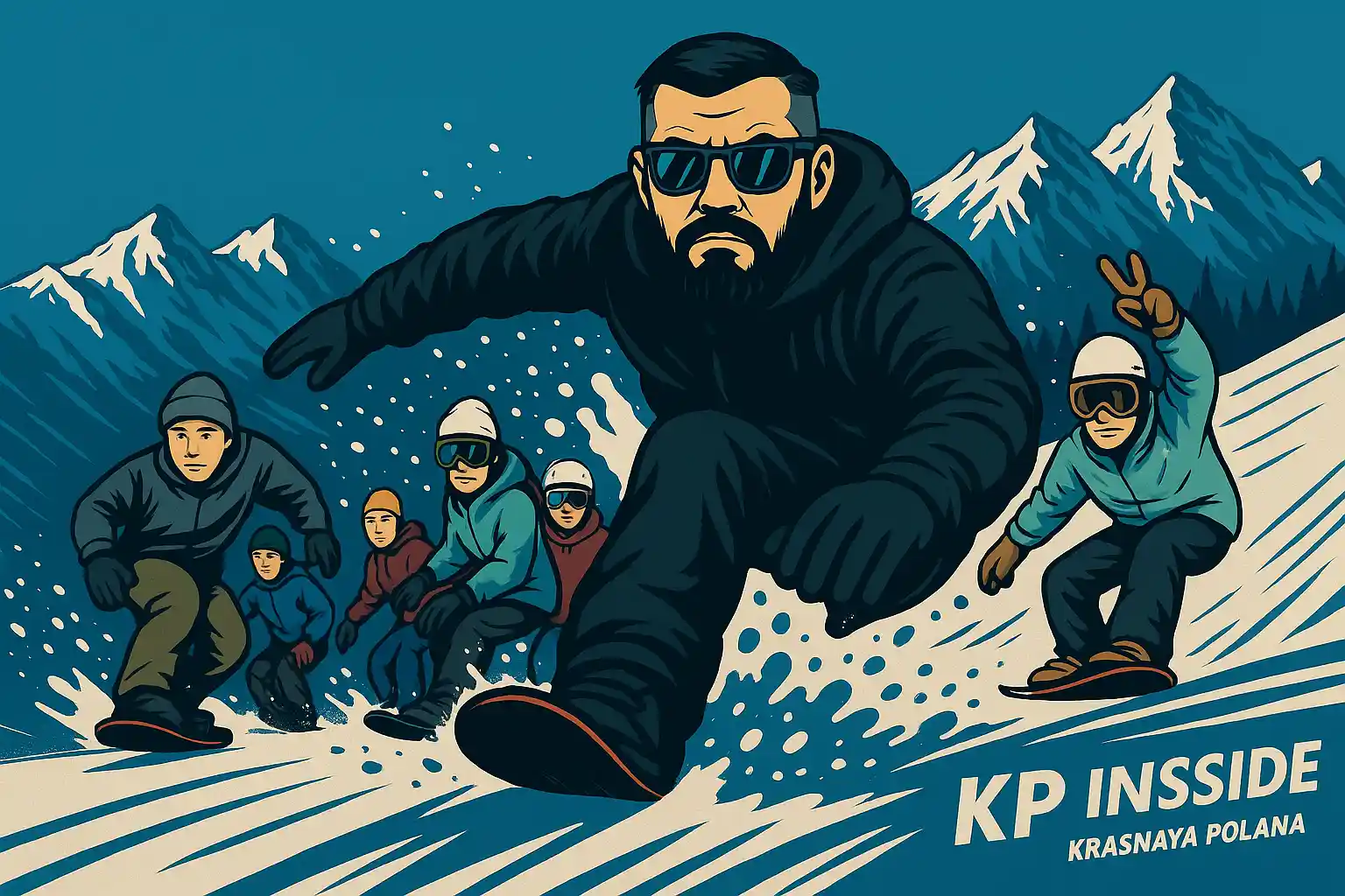 Курорт Красная Поляна: главная тусовка гор