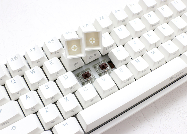 Ducky One 2 Mini Pure White V Magazine Funkeys