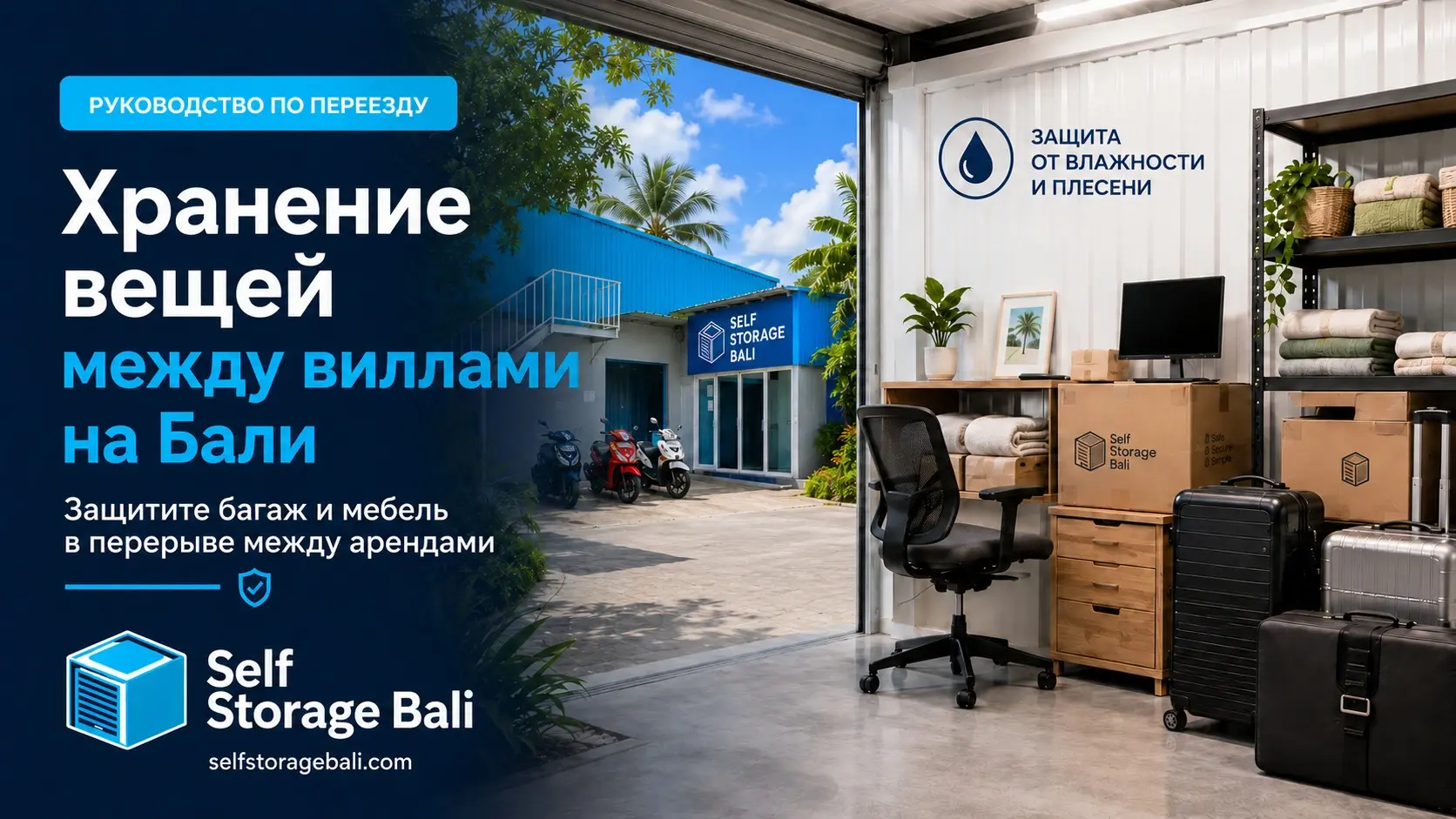 Переезд между виллами на Бали