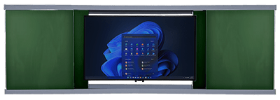 skilo производитель интерактивных досок - рельсовая система