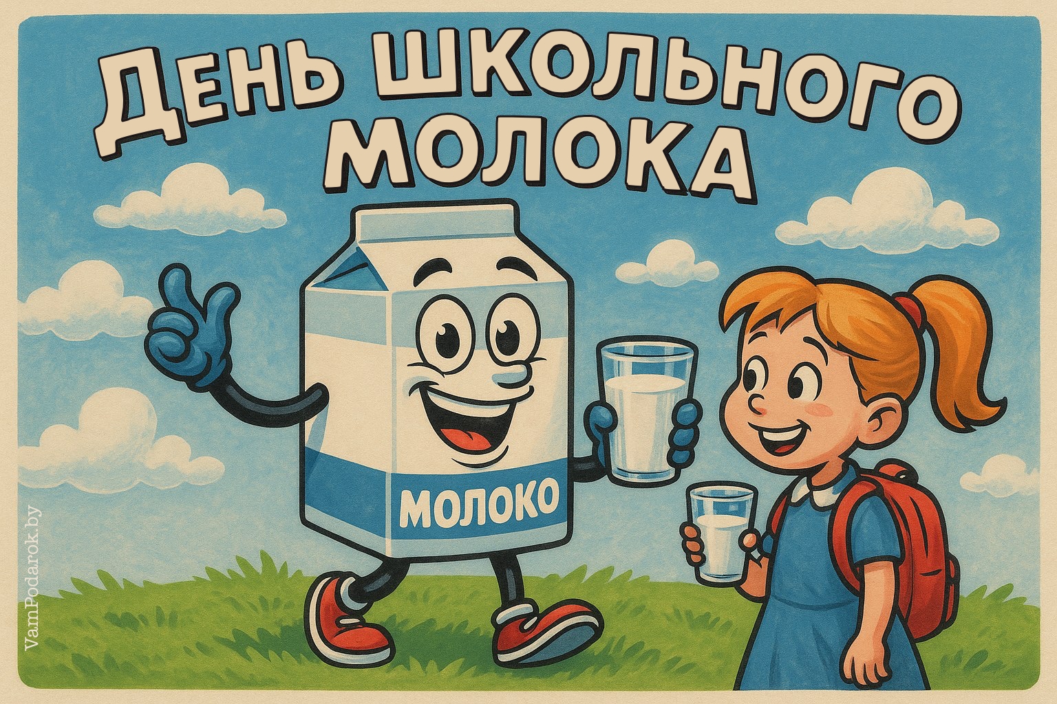 Всемирный день школьного молока – картинка