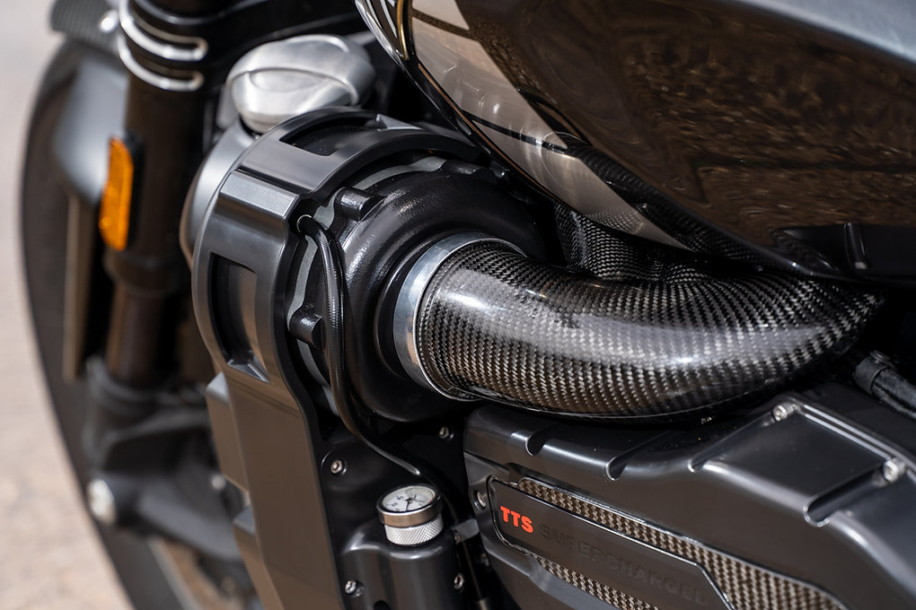 Triumph Rocket 3 c компрессором на 300 л.с.
