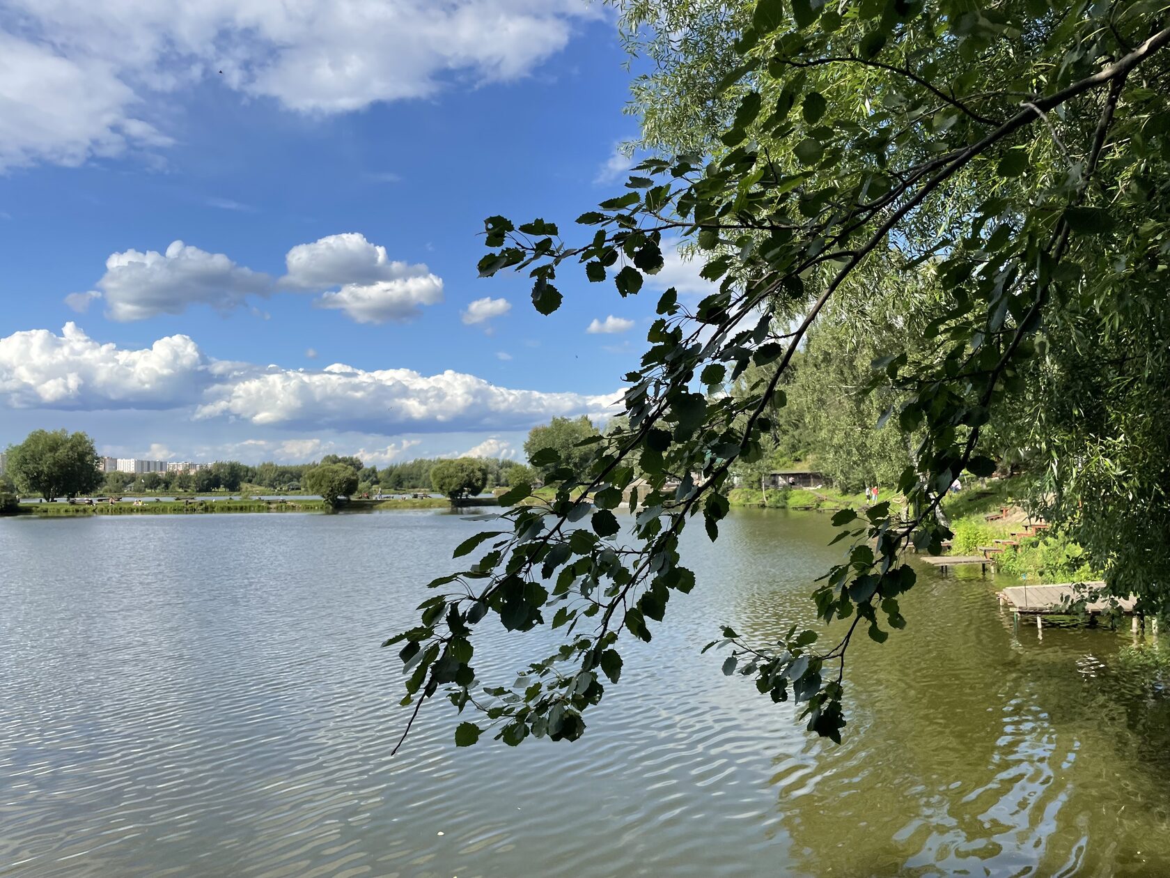 Отдых на природе в Подмосковье, Рыбалка, Беседки