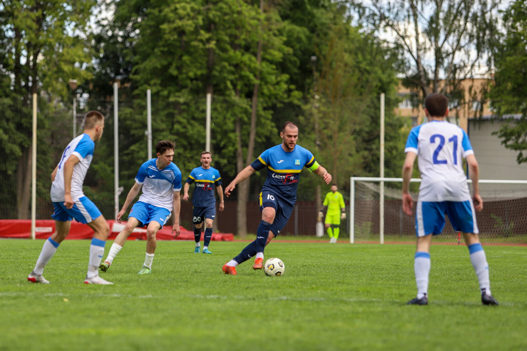 Футбольная команда из Солнечногорска в восьмой раз одержала победу в  Чемпионате Московской области