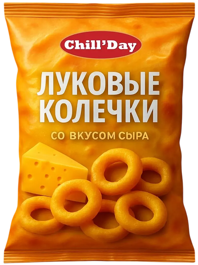 Упаковка луковых колец Chill’Day — сыр