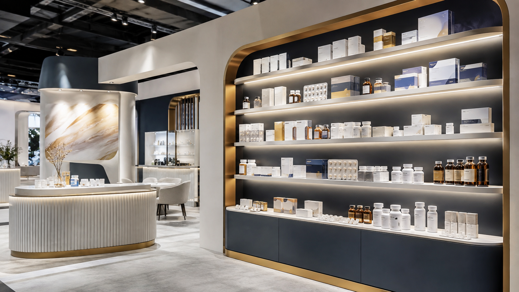 Выставочный стенд для Pharmtech & Ingredients 2026