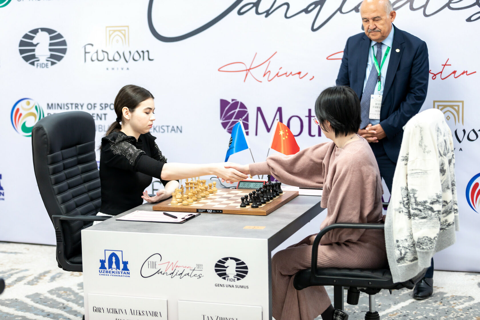 FIDE Women's Candidates Semi-final Between Aleksandra Goryachkina