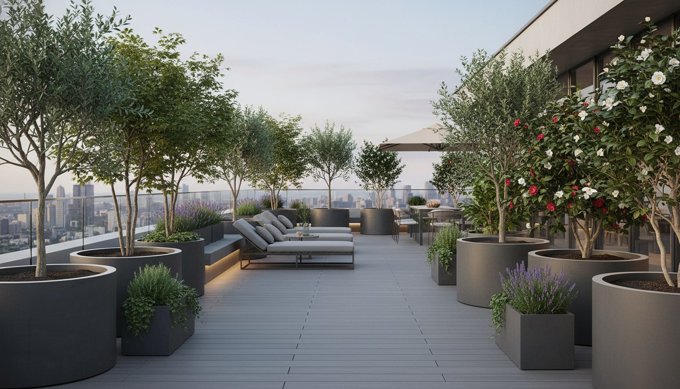 Крупные кадки 