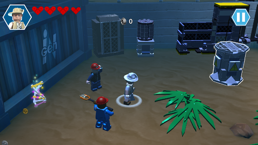 LEGO Jurassic World игра про динозавров на телефон