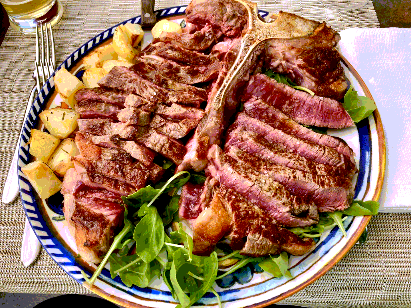 Италия. Флорентийский стейк