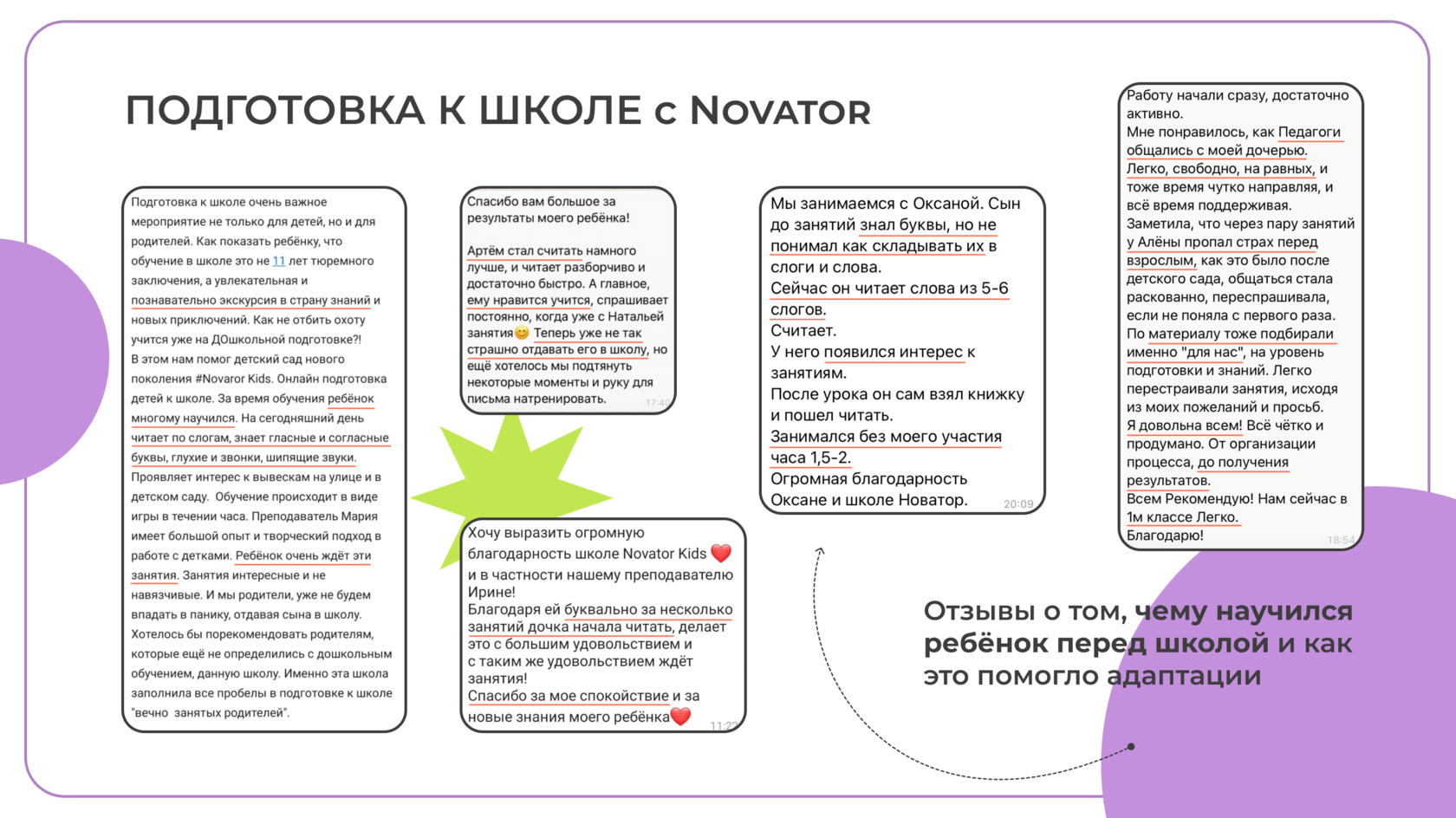 Подготовка к школе онлайн для детей 4-7 лет | Novator School