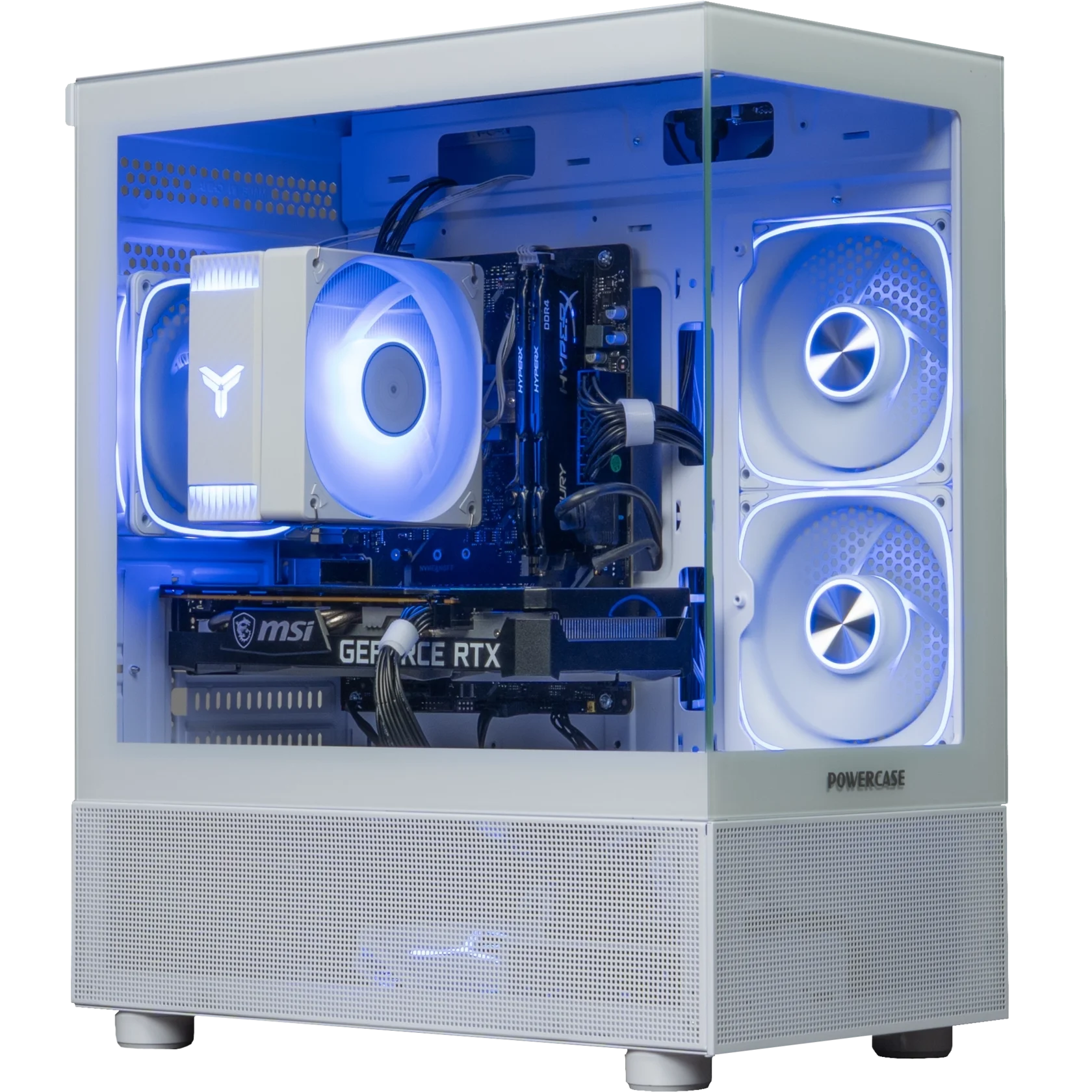 Игровой ПК RYZEN 5 7500F RTX 5060 TI белый