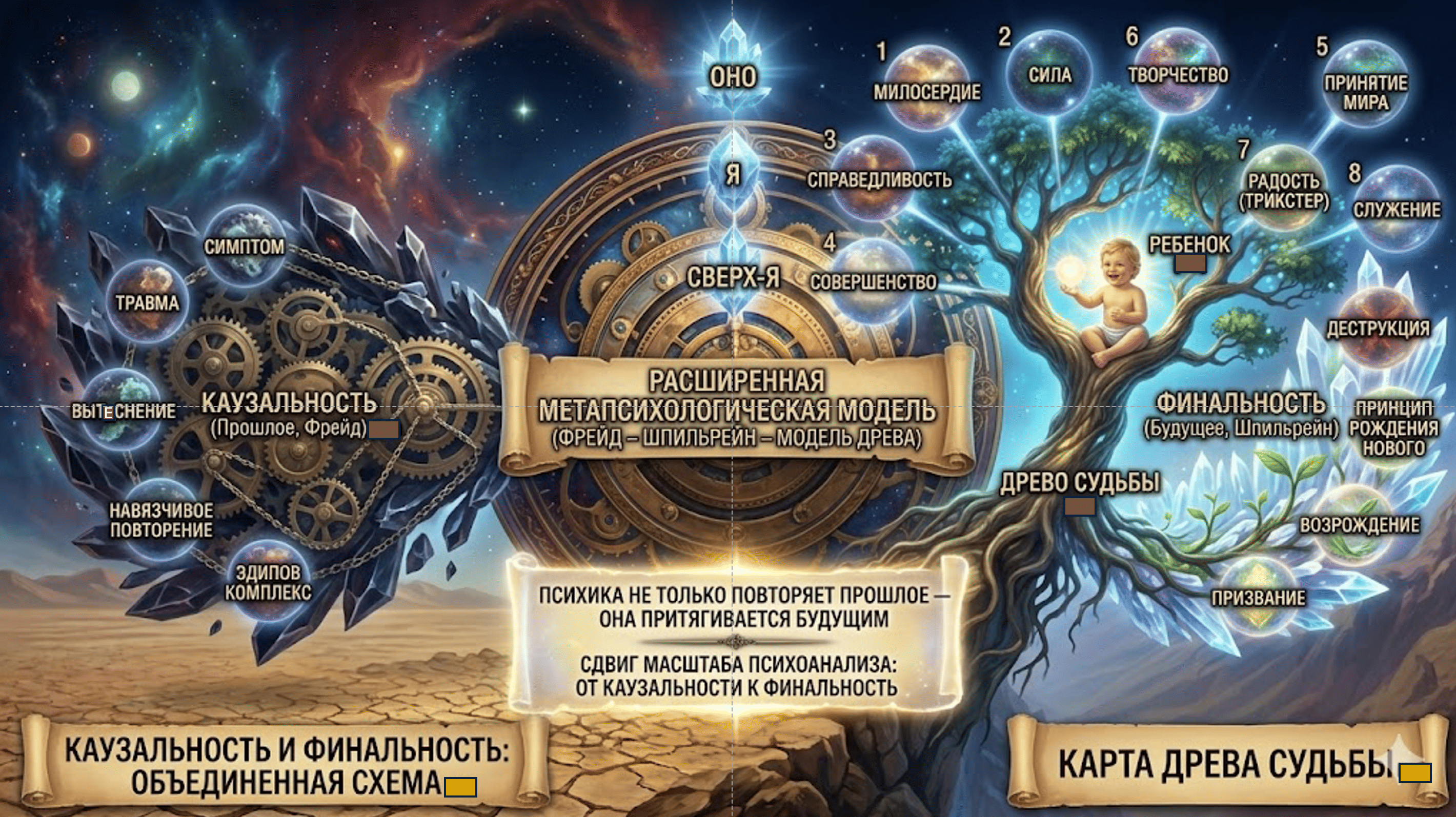 Расширенная модель психики (Фрейд — Шпильрейн)