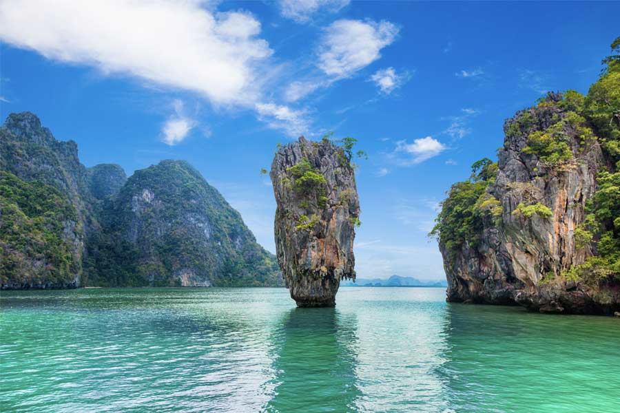 Скала Ko Tapu у Khao Phing Kan — остров Джеймса Бонда в Пханг-Нга