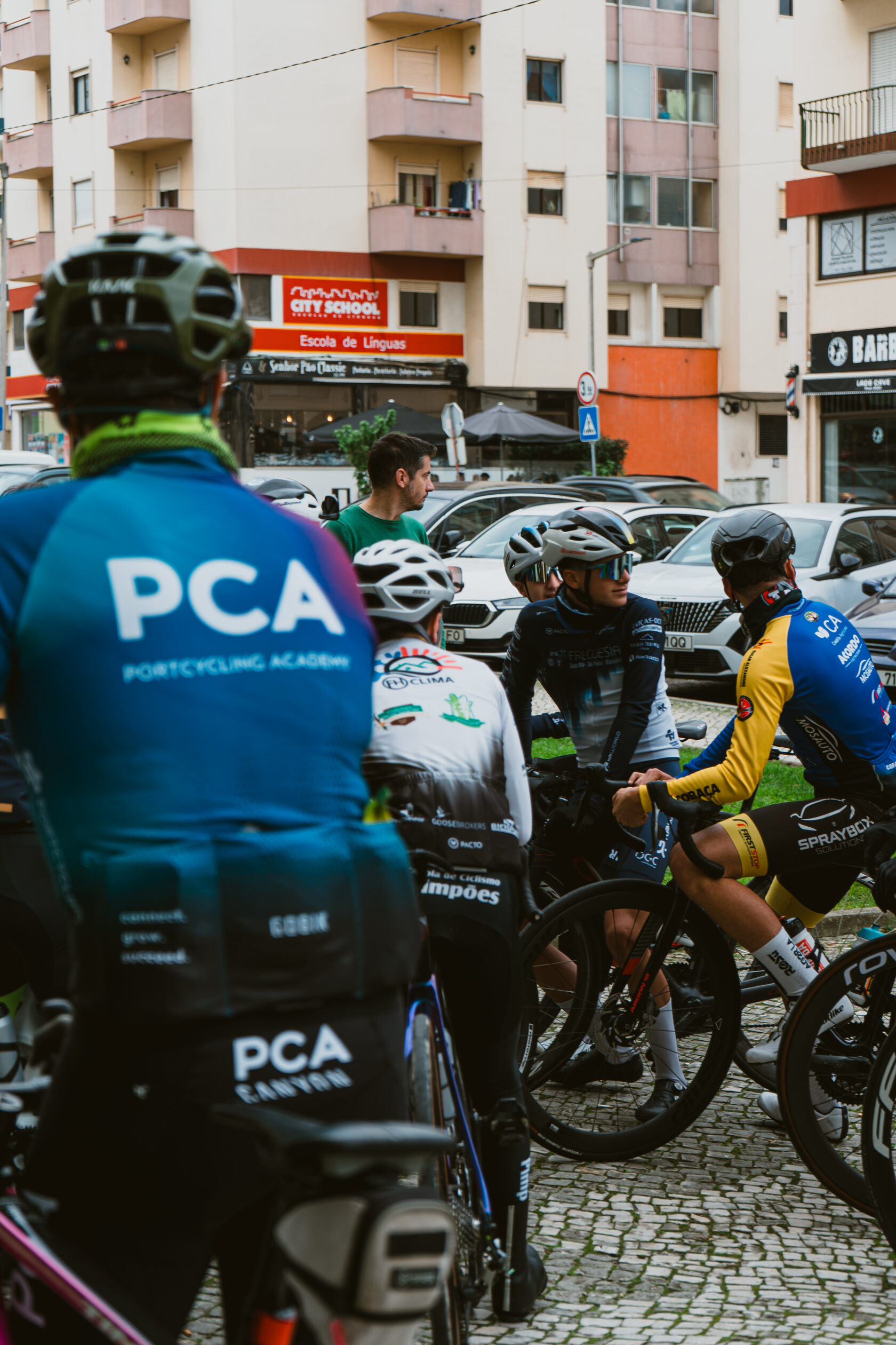 Portcycling Sunday Coffee Ride — 180+ cyclists in Portugal