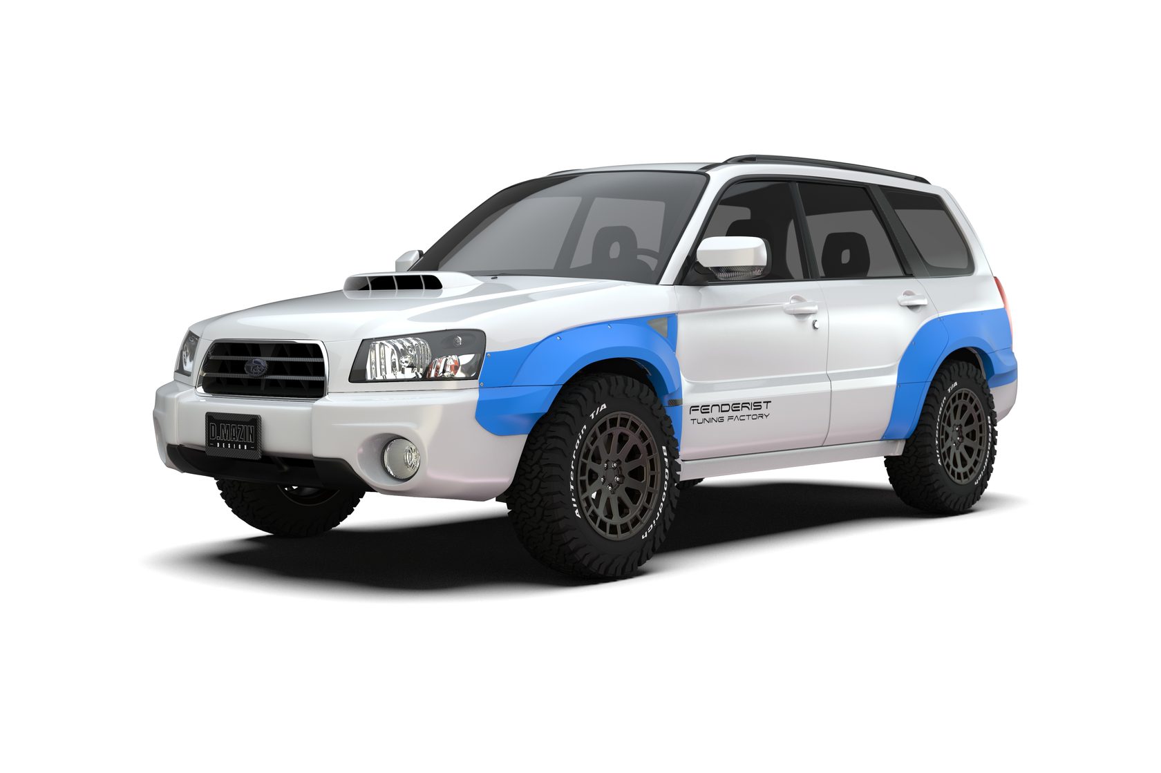 Fender Flares Set / Wide Body Kit SUBARU FORESTER XT 0205 ACTIVE VACATION