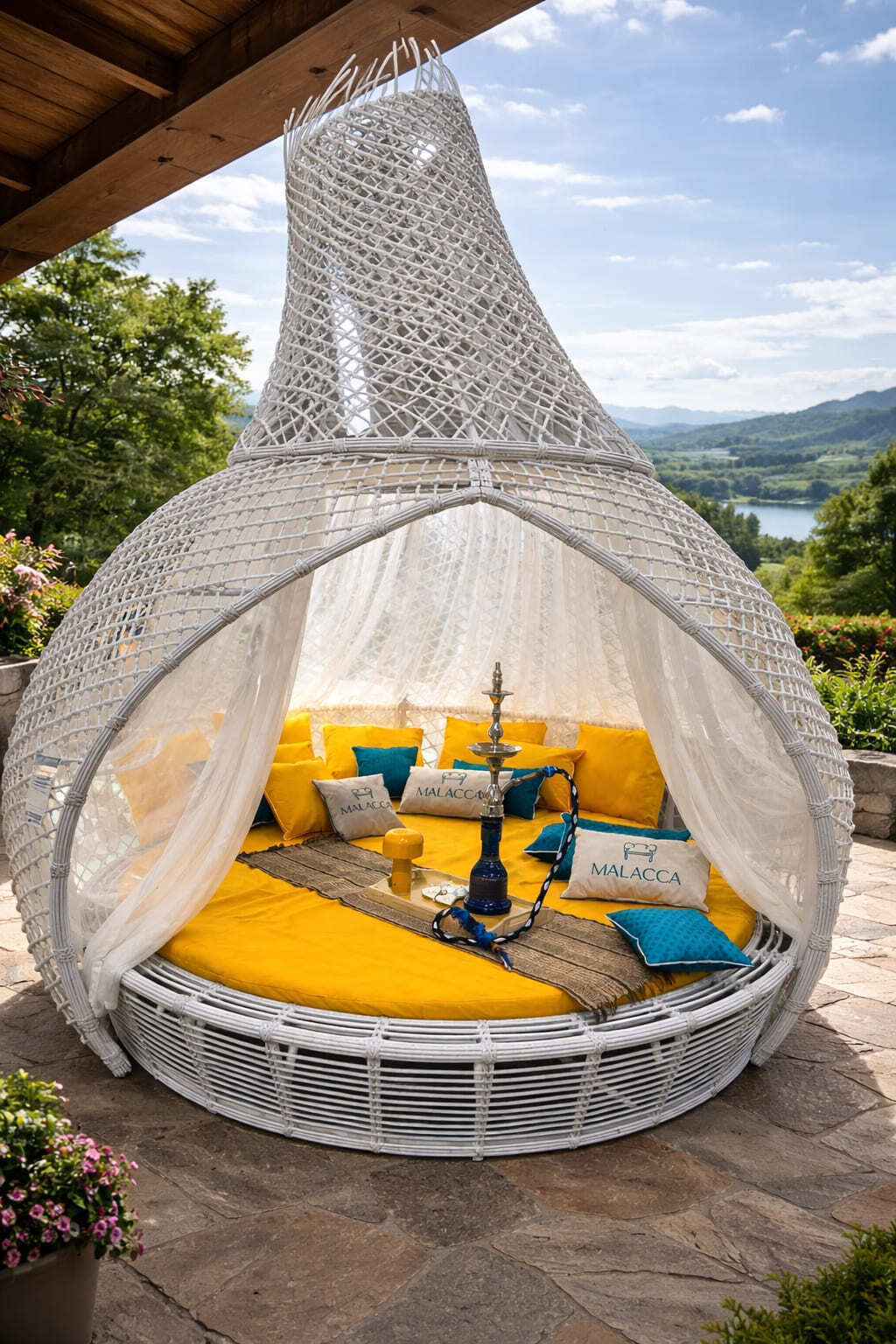 Беседка Malacca — комфортная зона отдыха