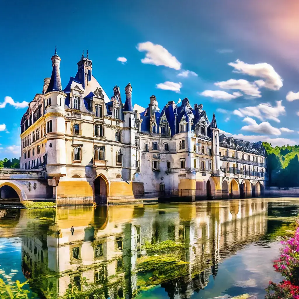 Экскурсия по Замкам Луары - замок Шенонсо