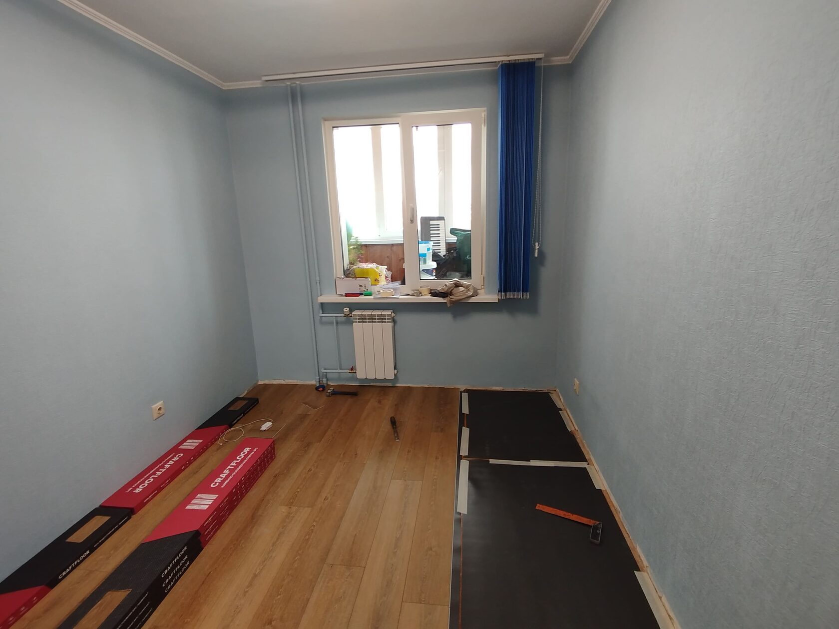 Покраска стен и потолков в квартире Екатеринбург