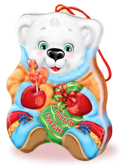 Новогодние подарки в жестяной упаковке