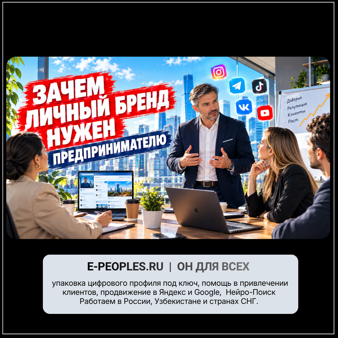 Зачем личный бренд нужен предпринимателю