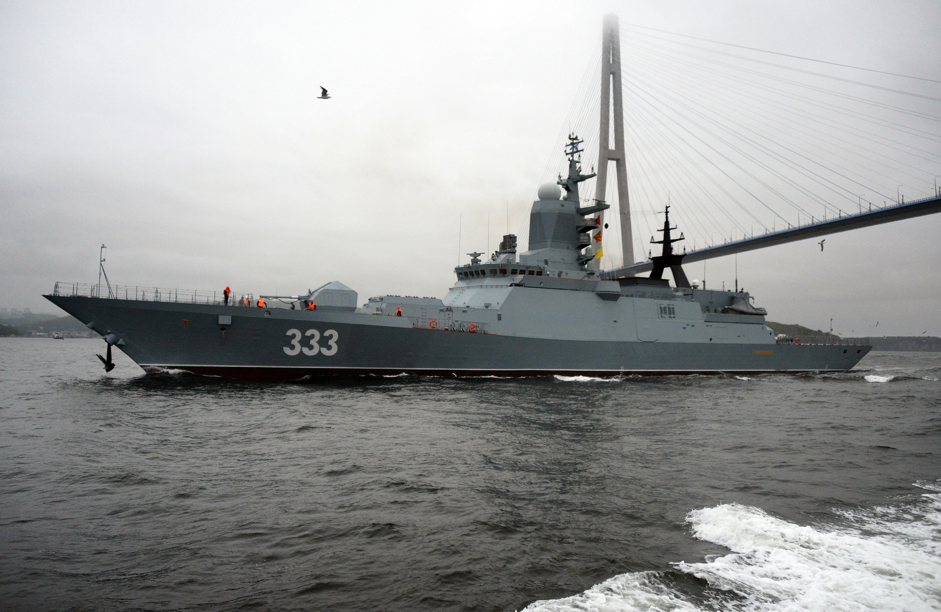 Россия и Индонезия начали военно-морские учения в Японском море