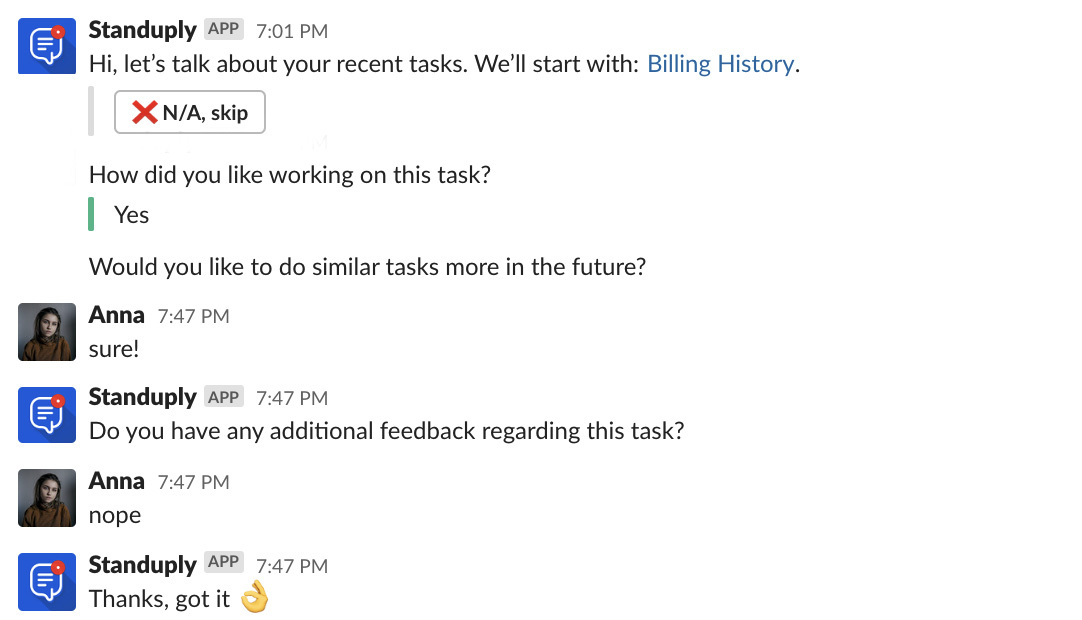 slack project management