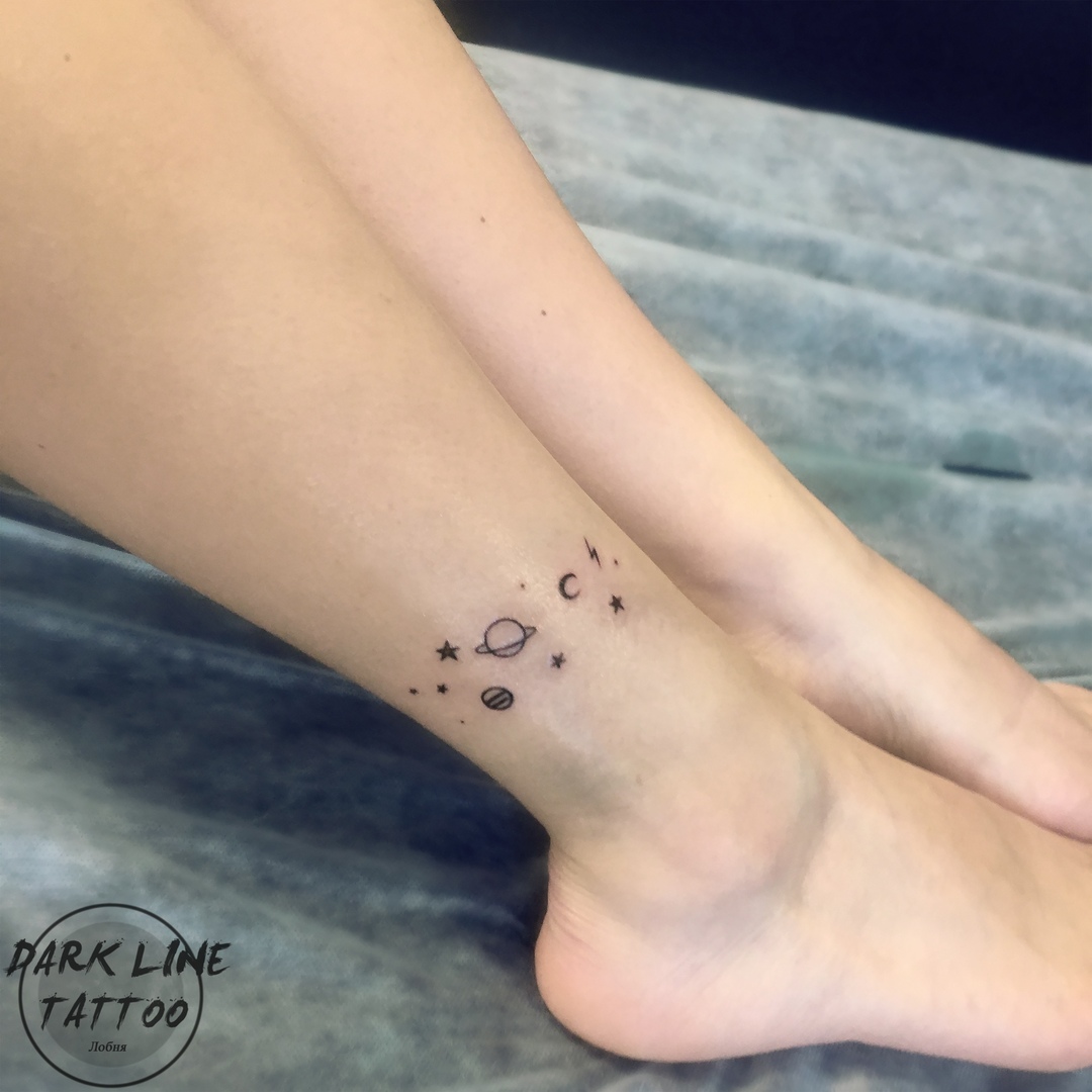 мини маленькая Тату татуировка Лобня стили
