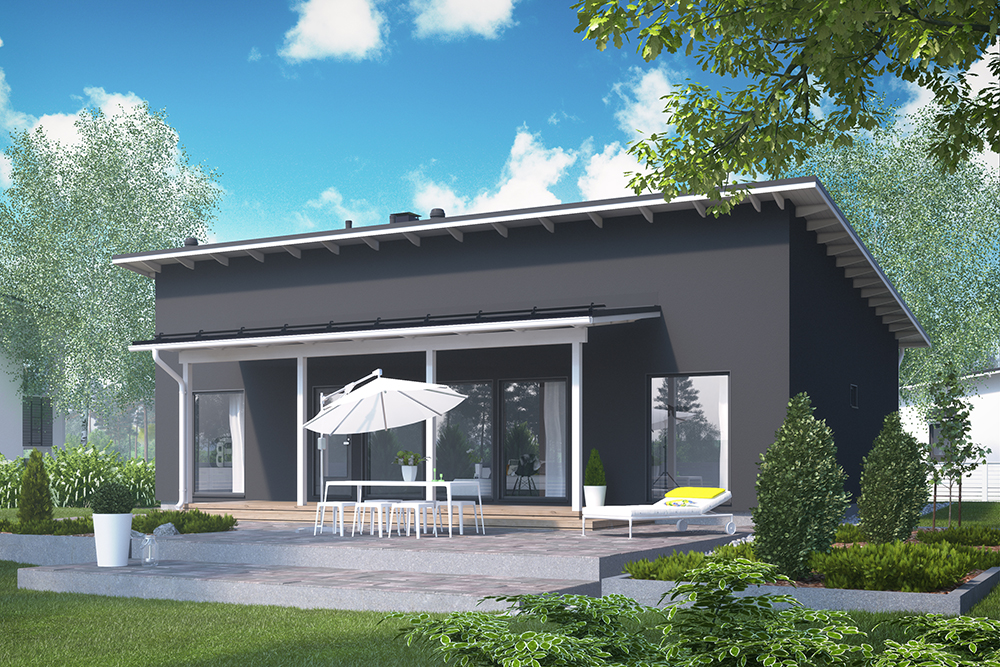 ДОМ ИЗ КЛЕЕНОГО БРУСА "Stoсkholm S"