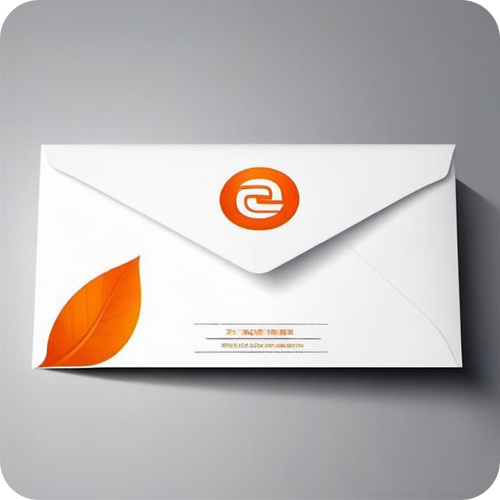 конверты с логотипом