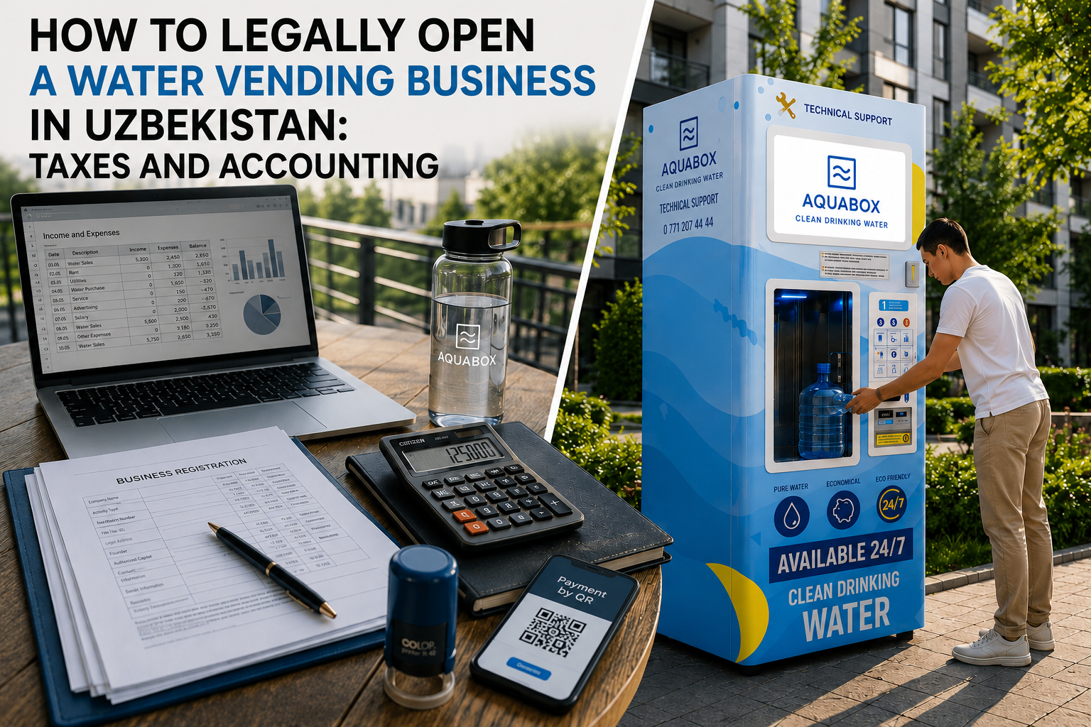 Legal and Tax Setup for Vending Businesses in Uzbekistan 2026