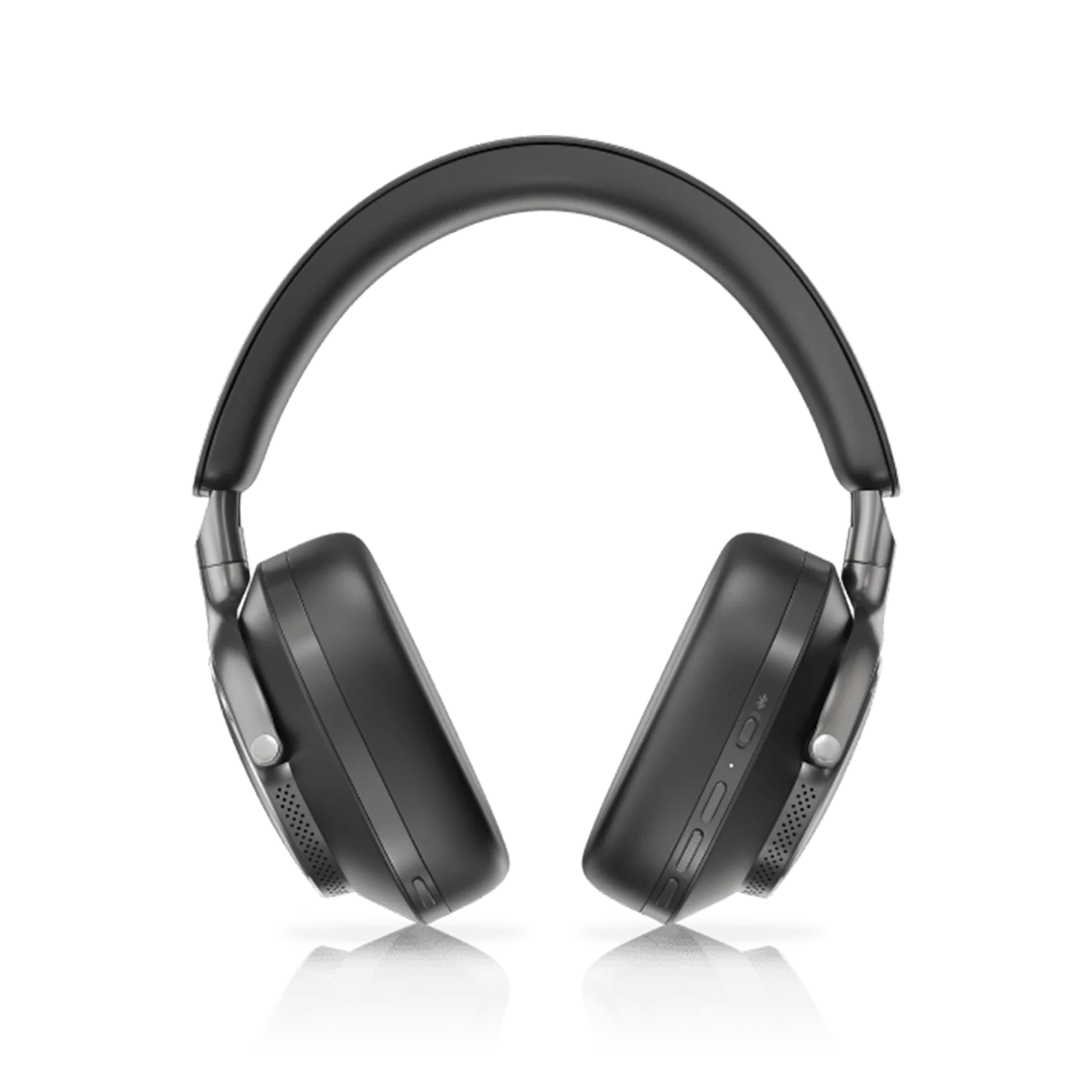 Чёрные наушники Bowers &amp; Wilkins PX8 с углеродными драйверами и премиальной кожей