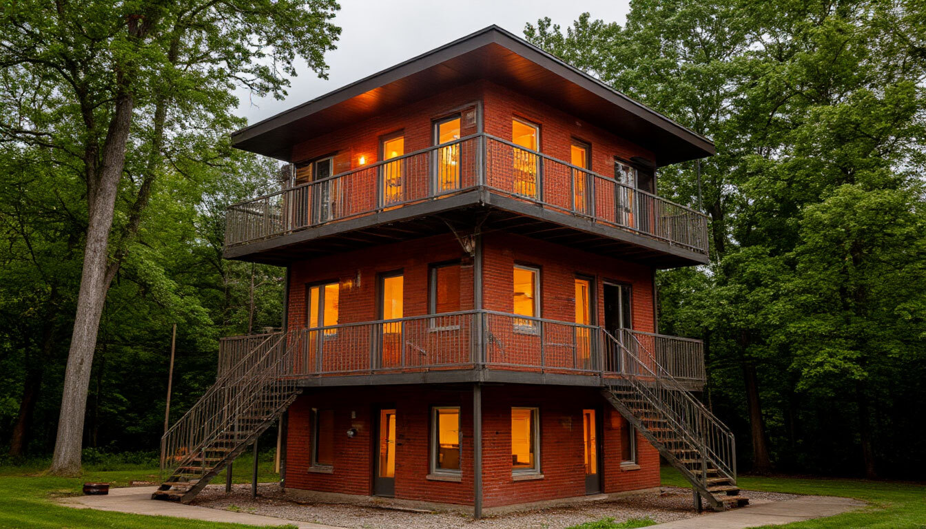 Проведение испытаний наружных пожарных лестниц