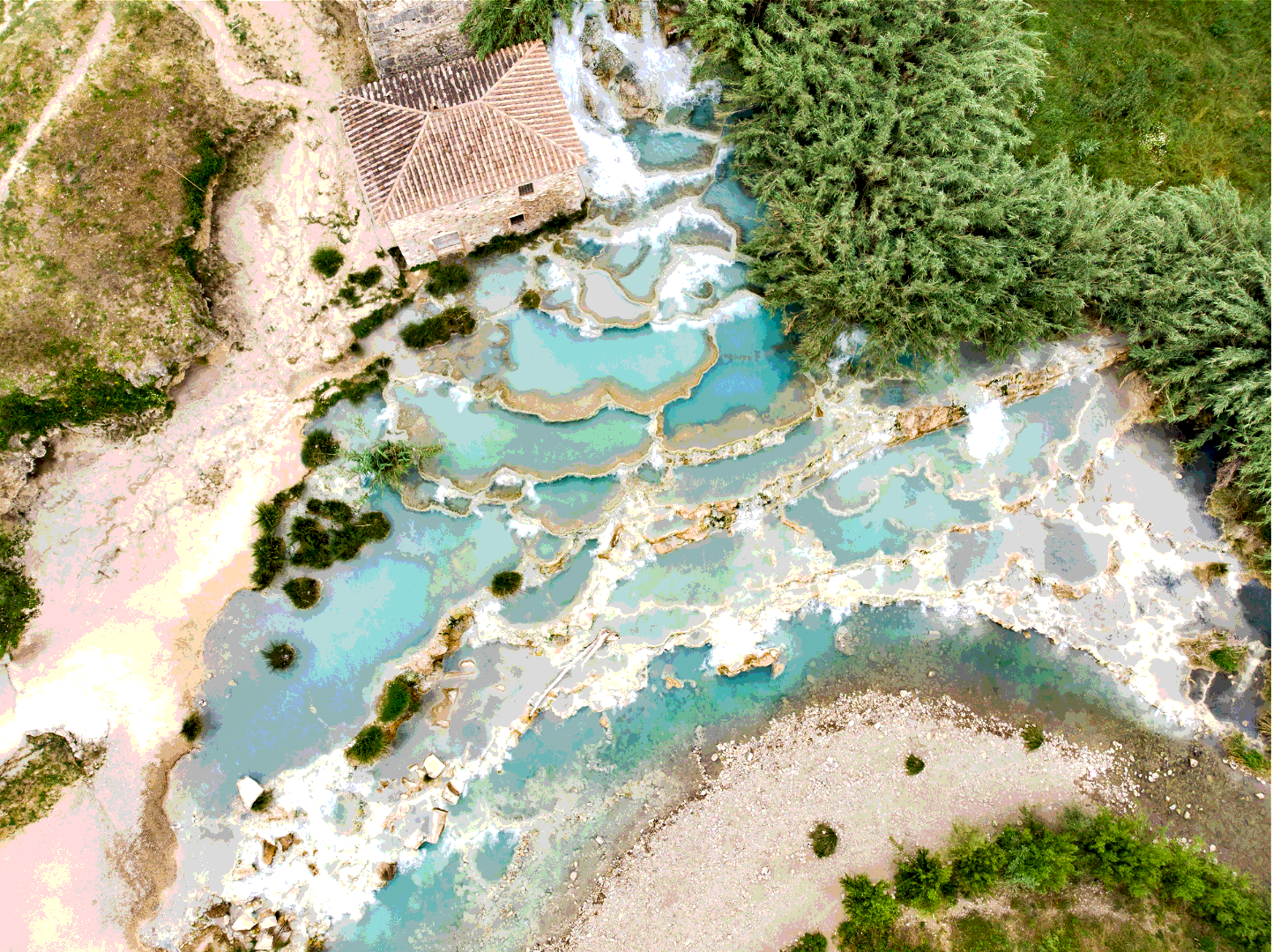 Италия. Termi di saturnia