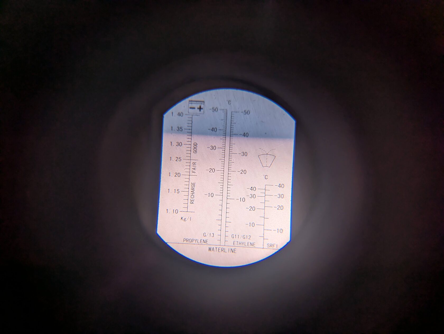 Рефрактометр антифриз Kia