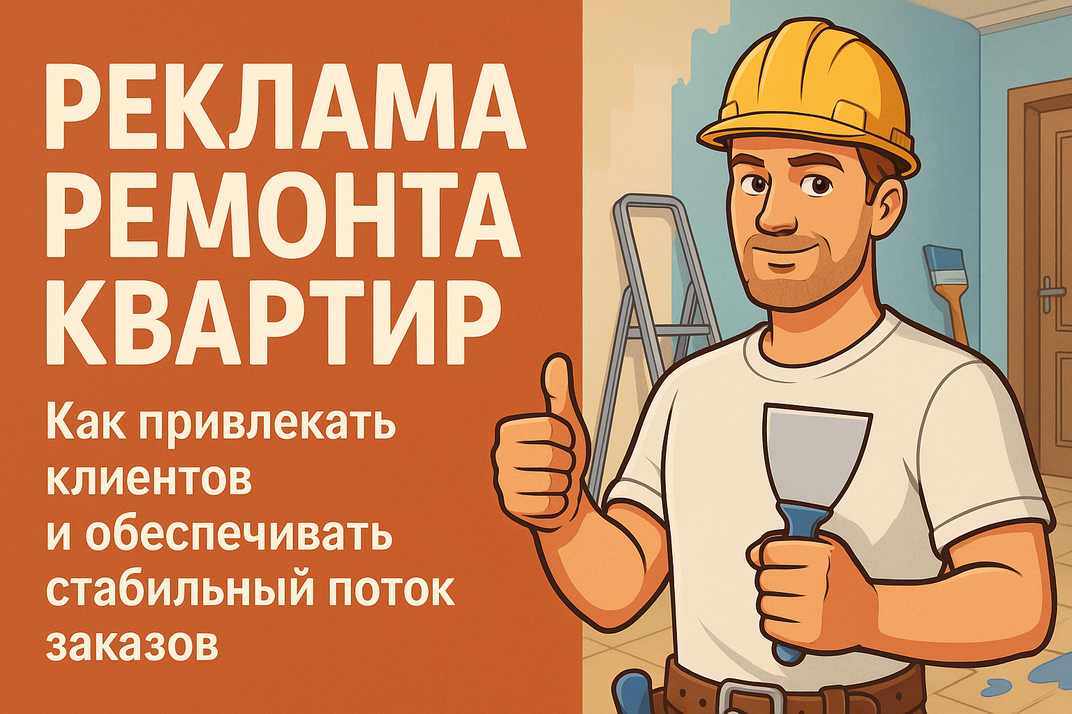 Реклама и продвижение ремонта квартир: как привлекать клиентов