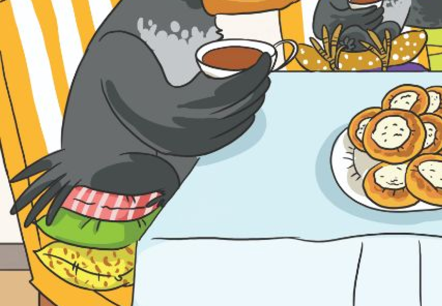 Интеллигентная ворона. Собери пазл.