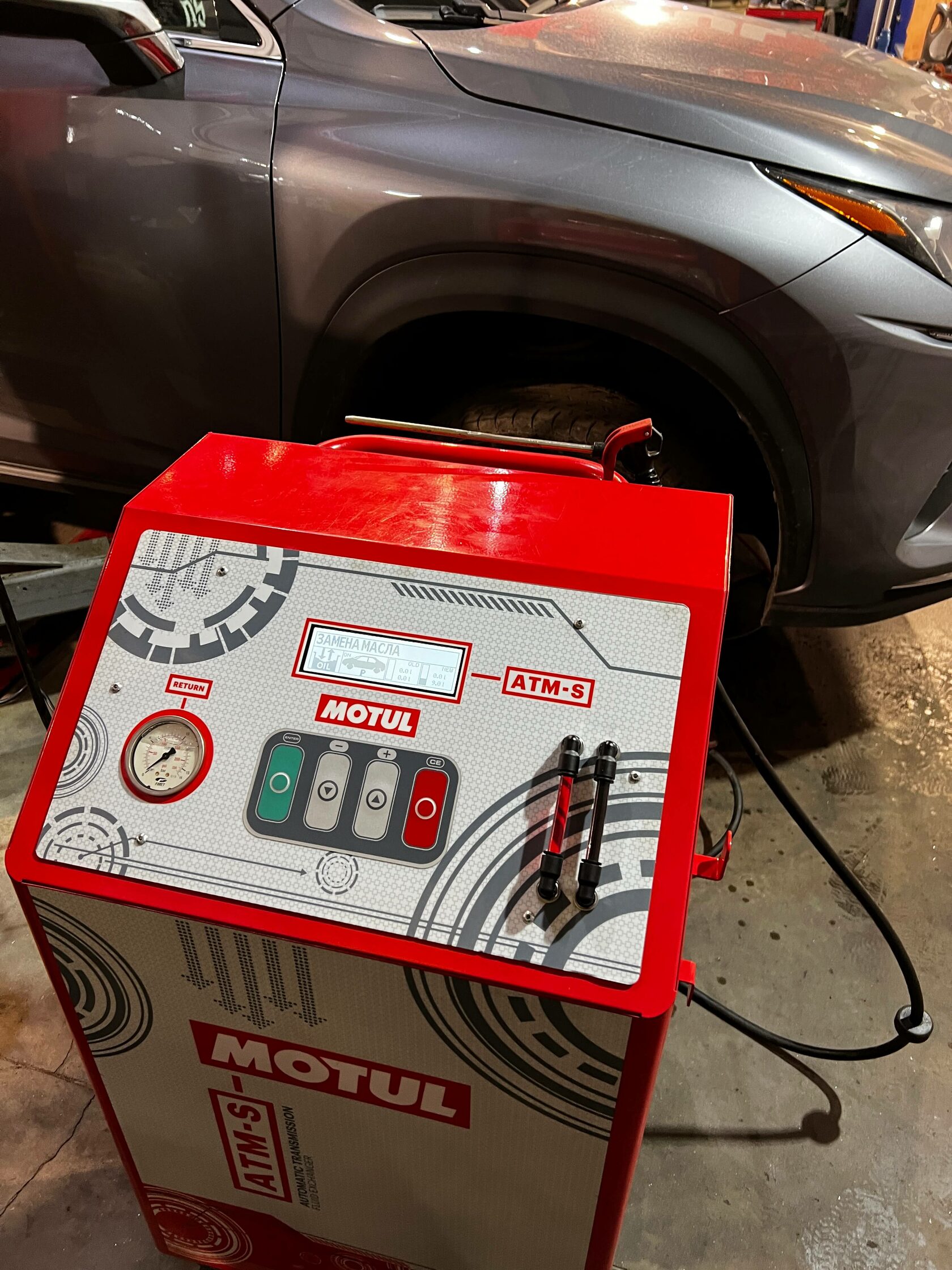 Аппаратное замещение масла Motul