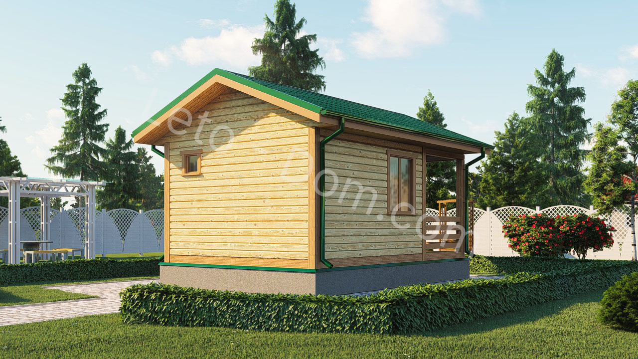 дом из бруса