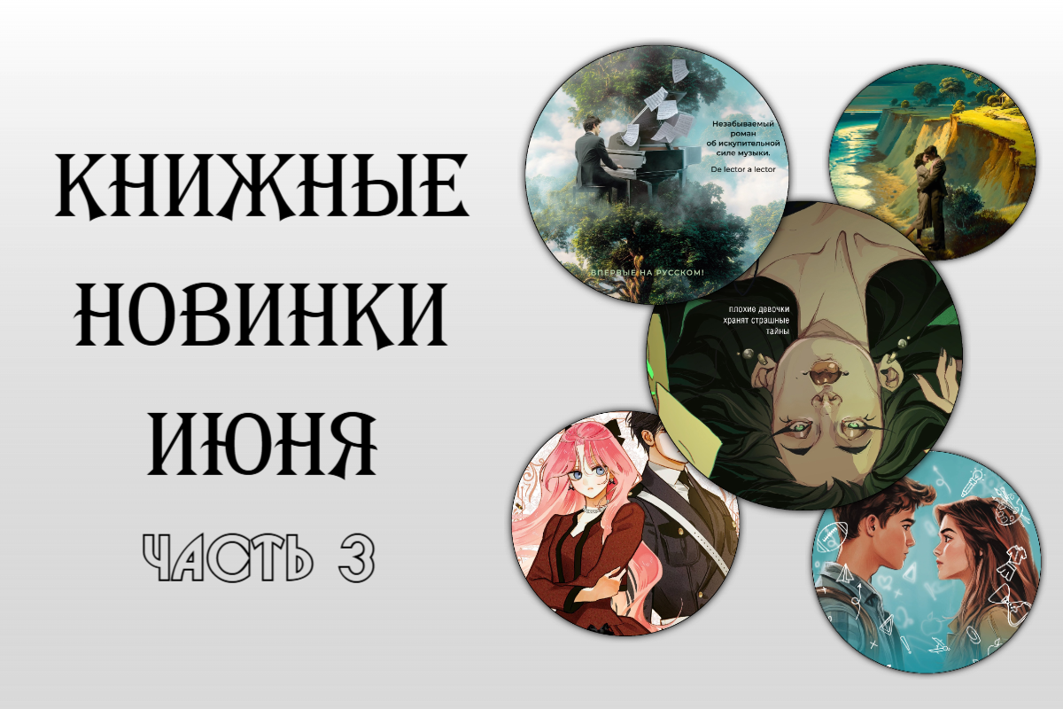 Книжные новинки июня 2025. Часть 3