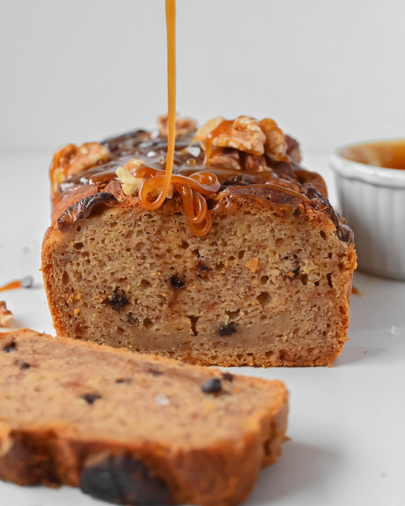 Банановый хлеб без яиц и глютена