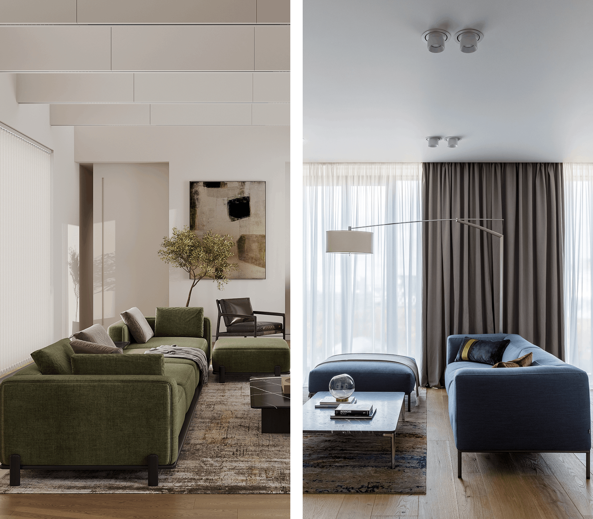 минимализм диван гостиная