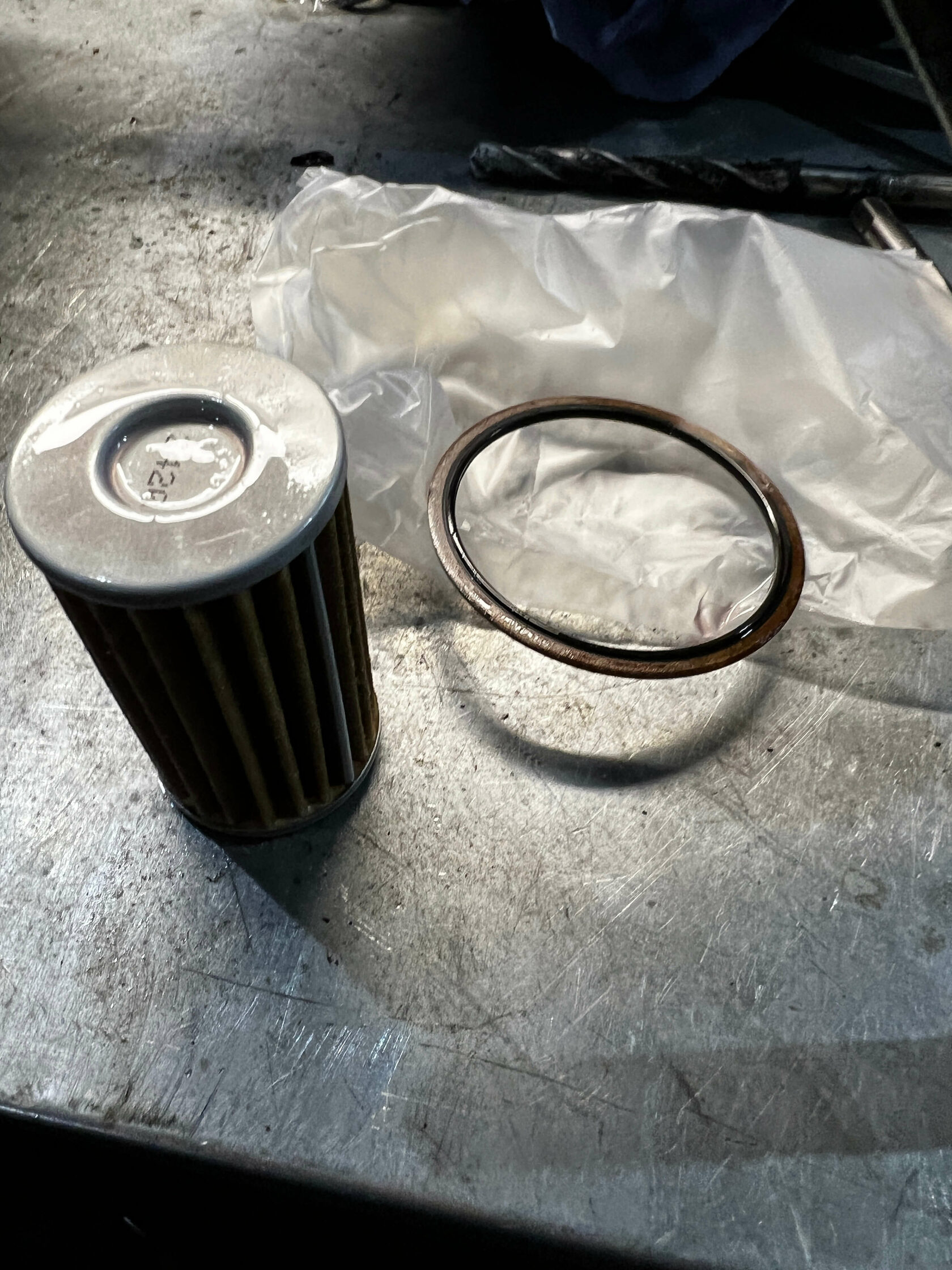 Замена фильтра тонкой очистки