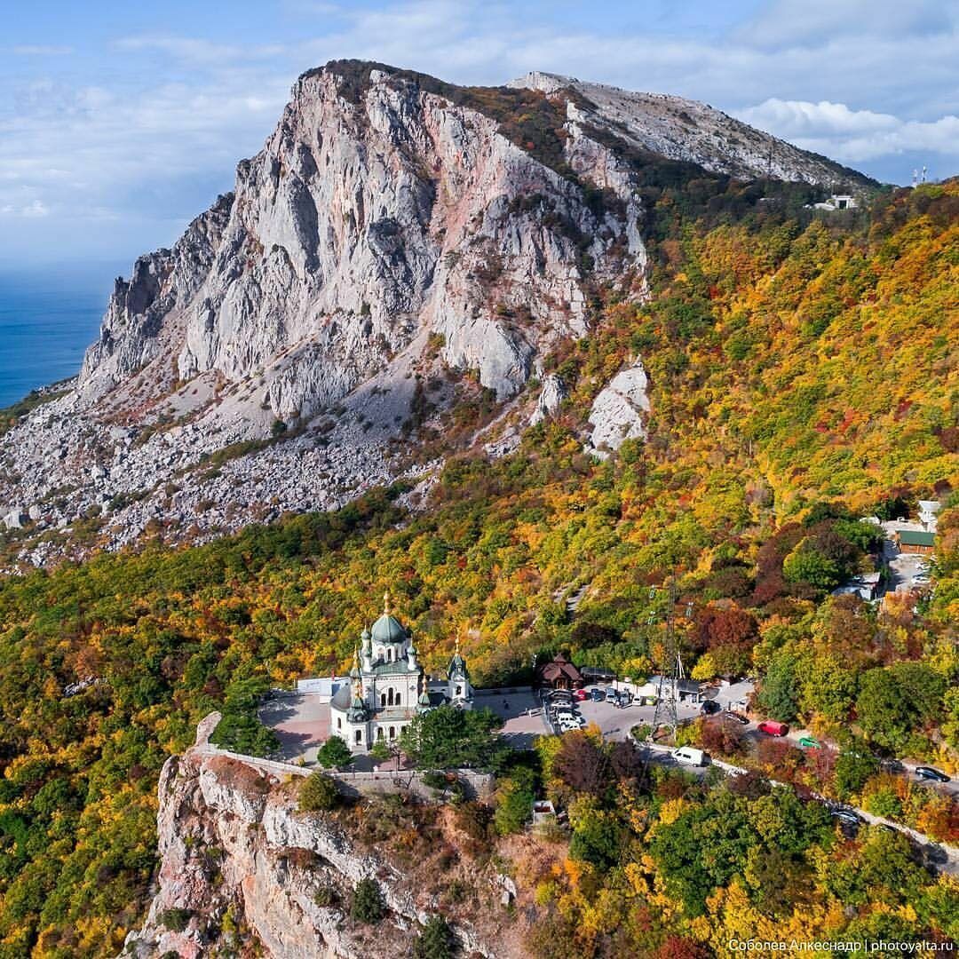 Осенний Крым Форос храм