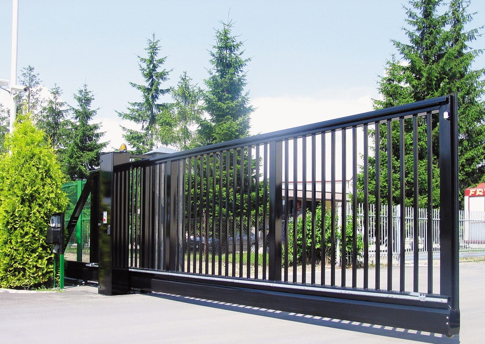 Ворота под ключ