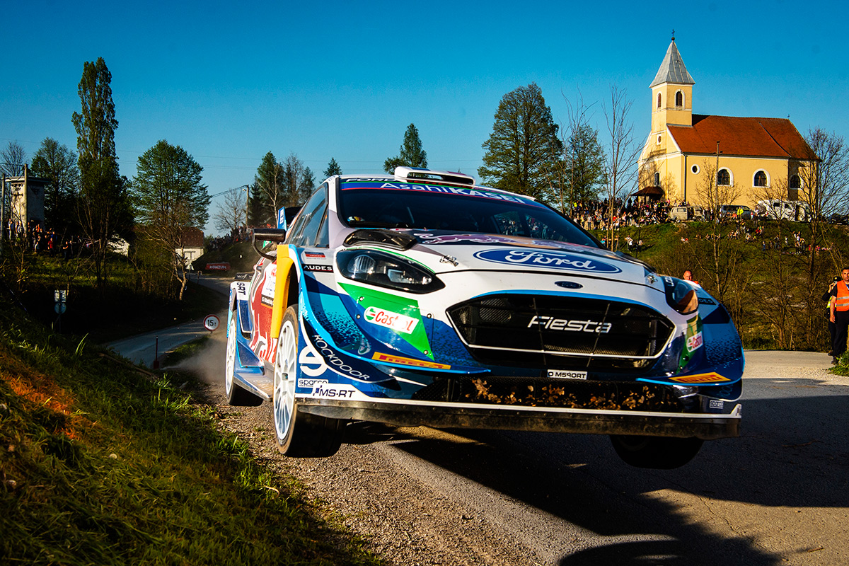 Адриен Фурмо и Рено Жамуль, Ford Fiesta WRC, ралли Хорватия 2021